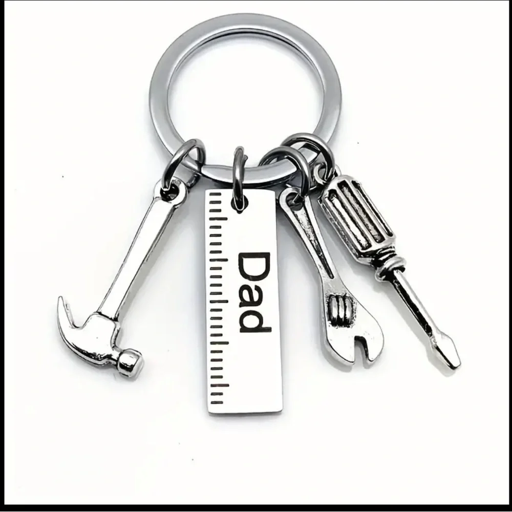 Dad Tools Keychain NWT